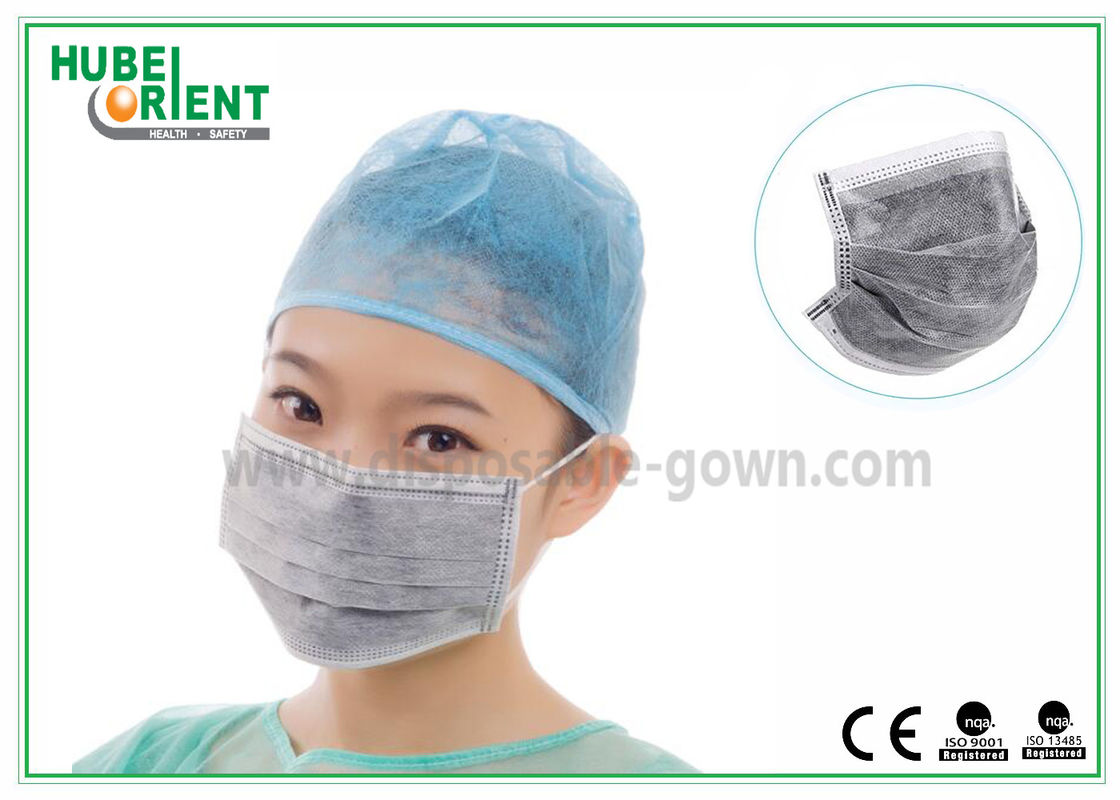 ISO Odorless Earloop Type Disposable Active Carbon Face Mask