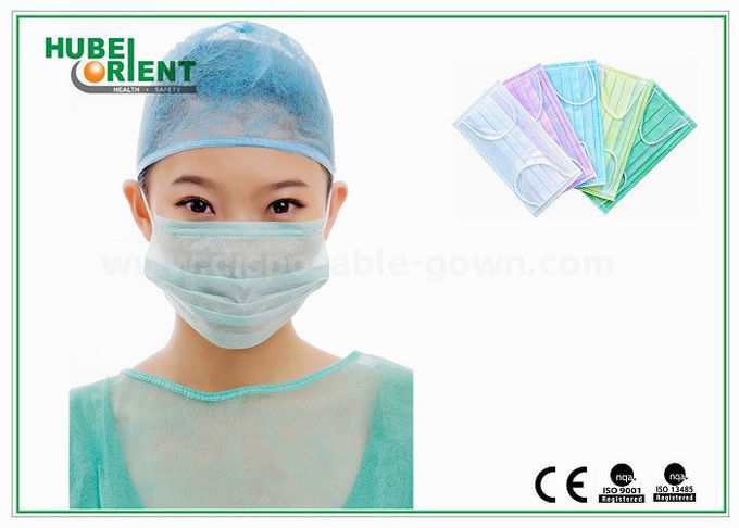 Anti Static Non Dust Disposable Earloop Face Mask