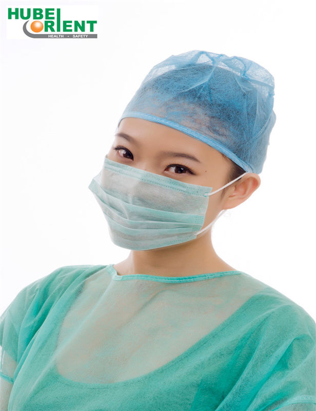 Type IIR Disposable Face Mask With Latex Free Elastic Earloop