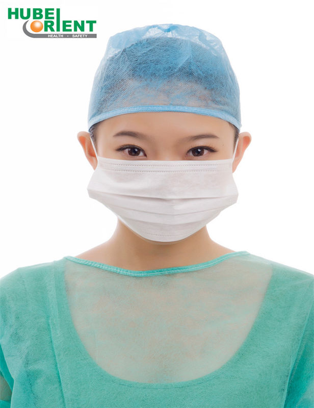 ISO13485 Earloop Disposable Protective Face Mask For Hospital