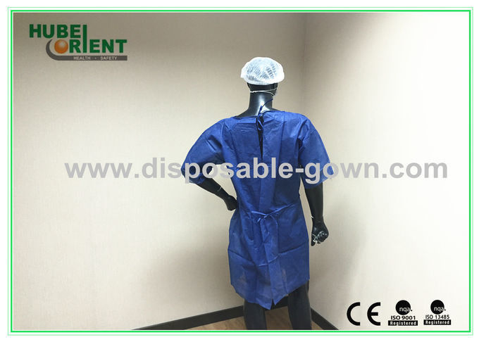 Biodegradable Disposable PP Nonwoven Isolation Gown Without Sleeves