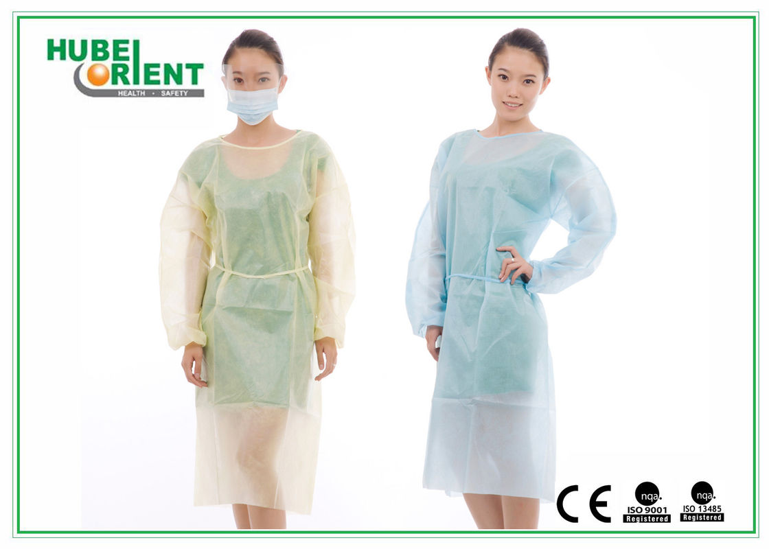 18gsm PP Nonwoven Medical Disposable Isolation Gown