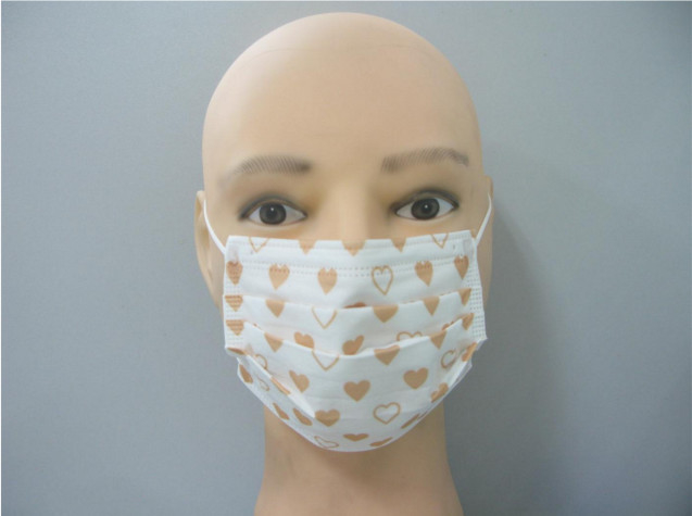 14.5x9.5cm Kids Earloop Disposable Protective Face Mask OEM With Cute Printing